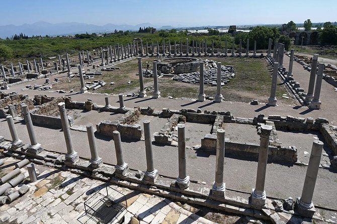 Private Tour Perge, Aspendos, Waterfall ... - Three stops, but first clear up the Side confusion