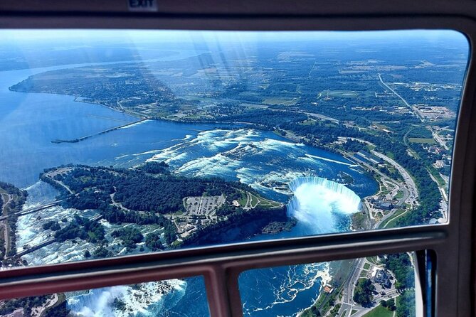 Private Tour: Romantic Niagara Falls Helicopter Flight - A private view of Niagara Falls from the air
