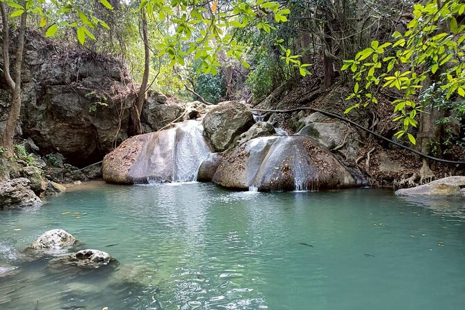 Private Tour to Erawan Waterfall and Boat Tour in Kanchanaburi - The River Kwai by private boat