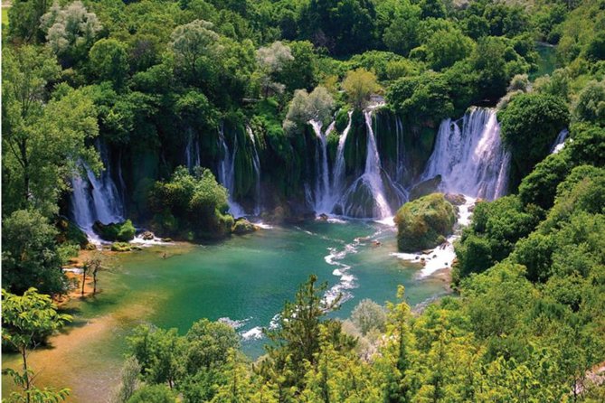 PRIVATE TOUR to Kravice Waterfalls, Mostar and Počitelj old town - Pelješac Bridge adds a modern Croatian landmark