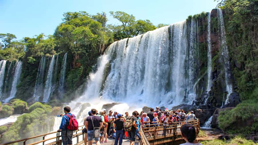 Puerto Iguazu: Argentine Falls & Great Adventure Boat - The open-air truck through the jungle