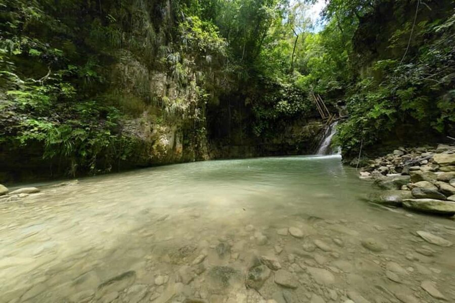 Puerto Plata: 27 Waterfalls Adventure with Traditional Lunch - Jumping, sliding, and swimming at Damajagua