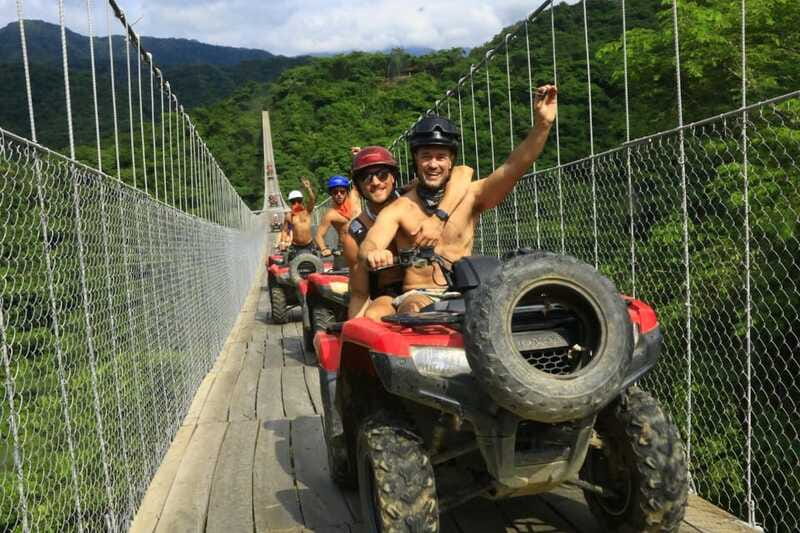 Puerto Vallarta: Jorullo Bridge ATV, Waterfall, Tequila Tour - Tequila tasting and the snack stop