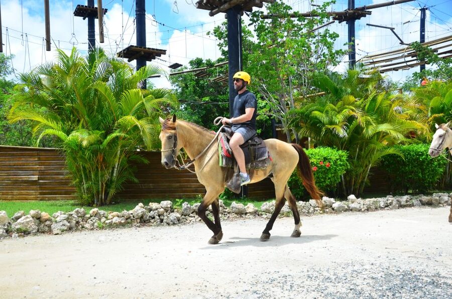 Punta Cana: Bávaro Adventure Park Horse Riding & Waterfalls - Where The Experience Gives Good Value