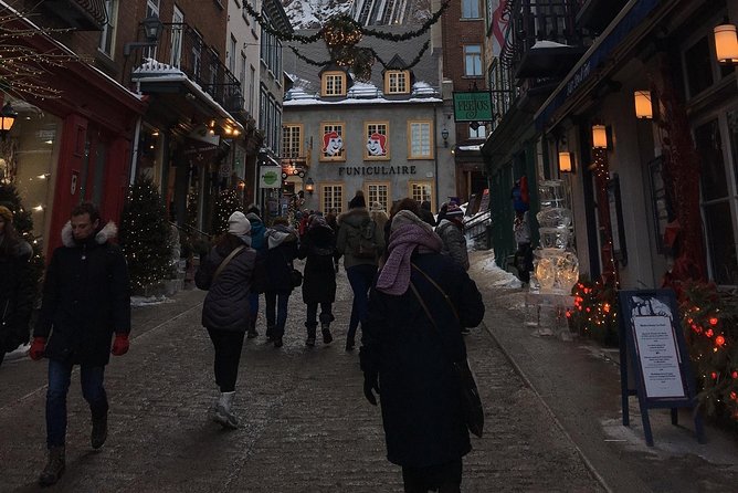 Quebec city & Montmorency Falls 1 Day Tour from Montreal - Optional activities and the real cost of the day