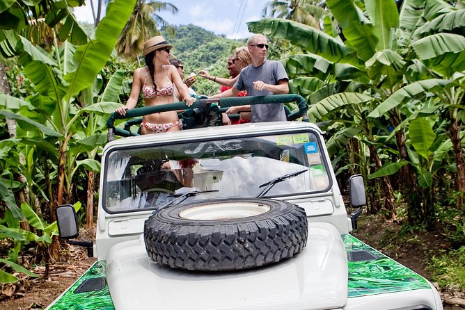 Rainforest Hike & Waterfall Safari St. Lucia From Castries - The countryside route toward Anse La Raye