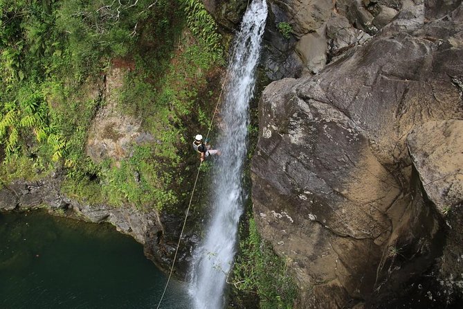Rappel Maui Waterfalls and Rainforest Cliffs - Heading into Maui’s wet side near Haiku