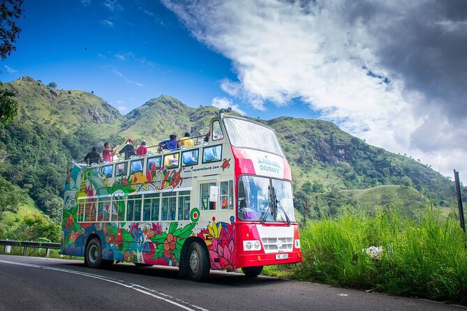 Ravana Odyssey Hop on Tour Ella to Ravana Falls - Leaving Ella for the highland views