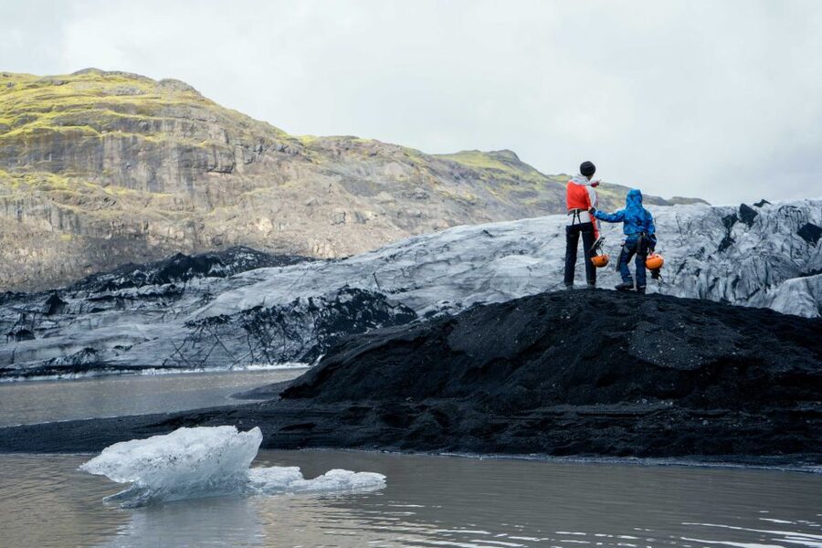 Reykjavik: Glacier Hike, Waterfalls and Black Sand Beach - Skógafoss: Power and Scale