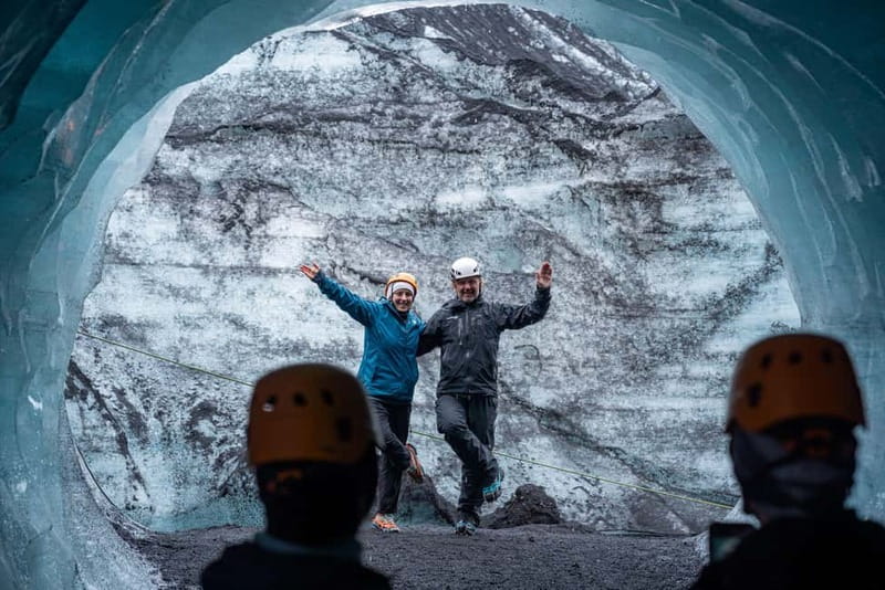 Reykjavik: Katla Ice Cave & South Coast Waterfalls Tour - Skógafoss delivers the first big visual payoff