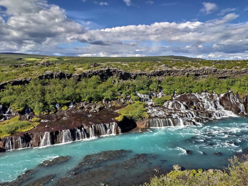 Reykjavik: Lava Cave, Hot Springs, Horses & Waterfalls Tour - Glanni Waterfall: a quiet opening stop