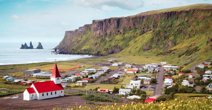 Reykjavik: South Coast Waterfalls & Glacier Small-Group Tour - Skógafoss: The First Big Waterfall