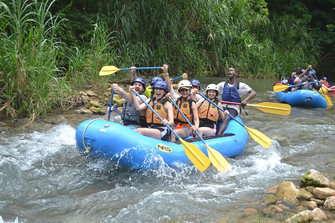 River Rapids Waterfalls Rafting and Beach Adventure - Rio Bueno rafting from the jungle launch