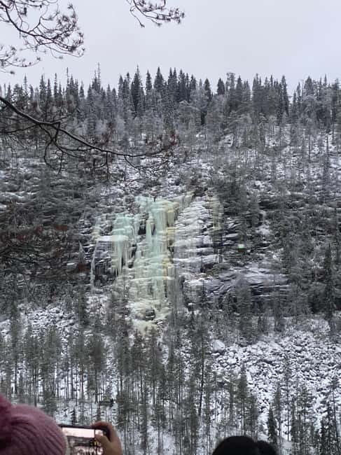 Rovaniemi: Frozen Kuroama Waterfall Guided Tour with BBQ - Key points to know before booking