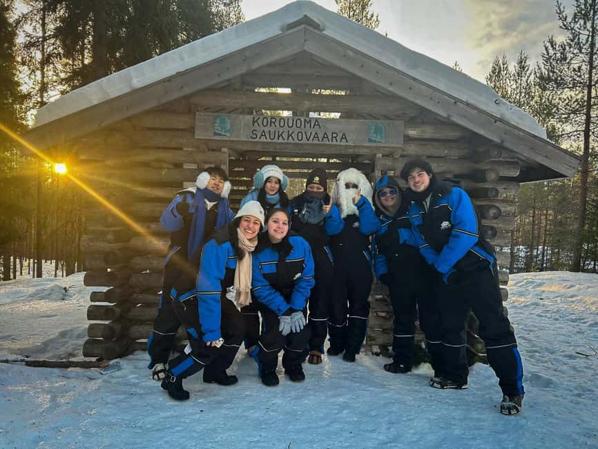 Rovaniemi: Korouoma Canyon Frozen Waterfalls Hike & BBQ - A campfire BBQ when the cold catches up