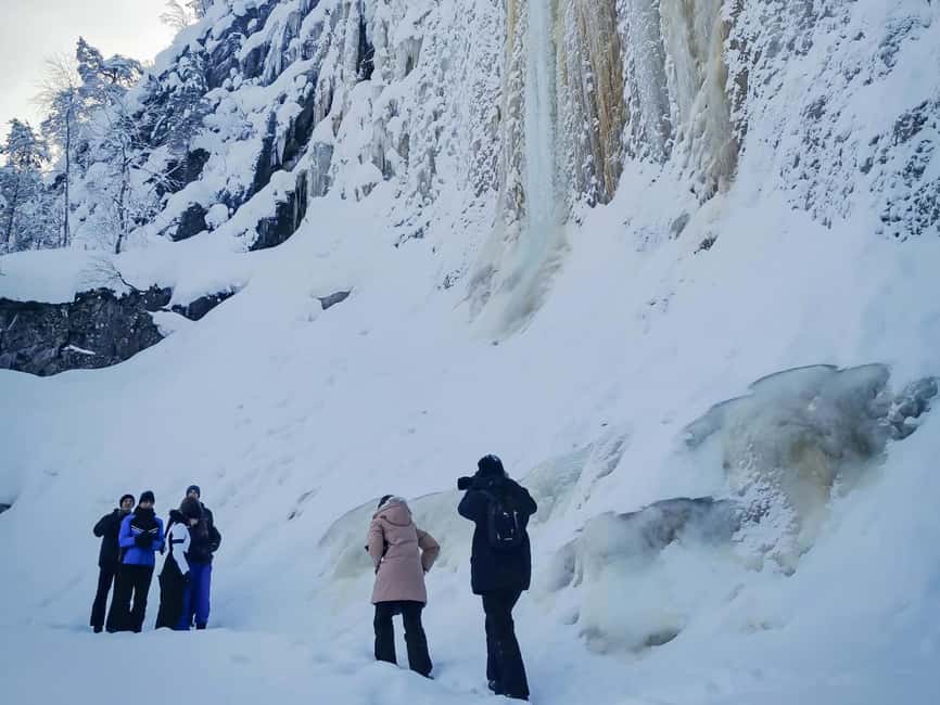 Rovaniemi: Korouoma Canyon Frozen Waterfalls Hike & BBQ - What makes the guides important