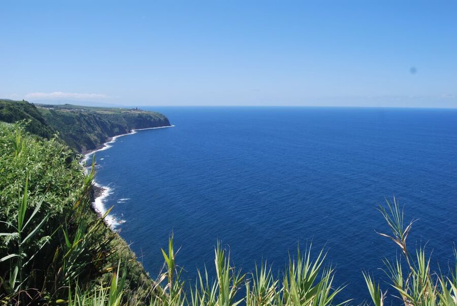 São Miguel: Nordeste, Cliffs & Waterfall Day Trip with Lunch - Miradouro da Coroa da Mata: the first sea view