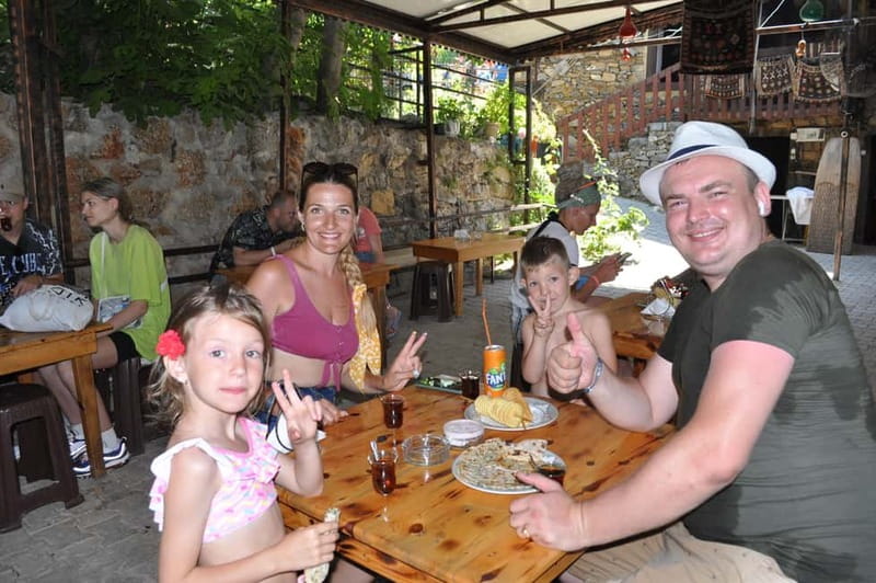 Sapadere Canyon Waterfall Alanya Castle&Cleopatra Beach Tour - The cave stop and village market extras