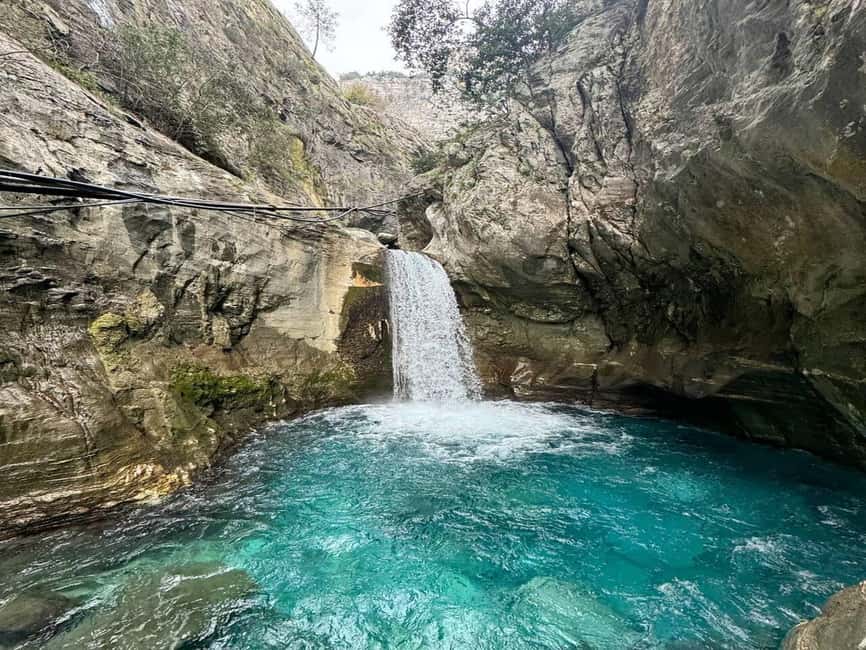 Sapadere Jeep Safari: Taurus Mountains, Waterfall & Cave - Sapadere Canyon’s wooden walkways and falls