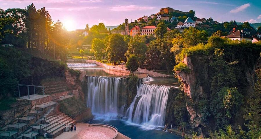 Sarajevo: Jajce Waterfall, Travnik & Pliva Lake Tour - The road from Sarajevo to Pliva Lake
