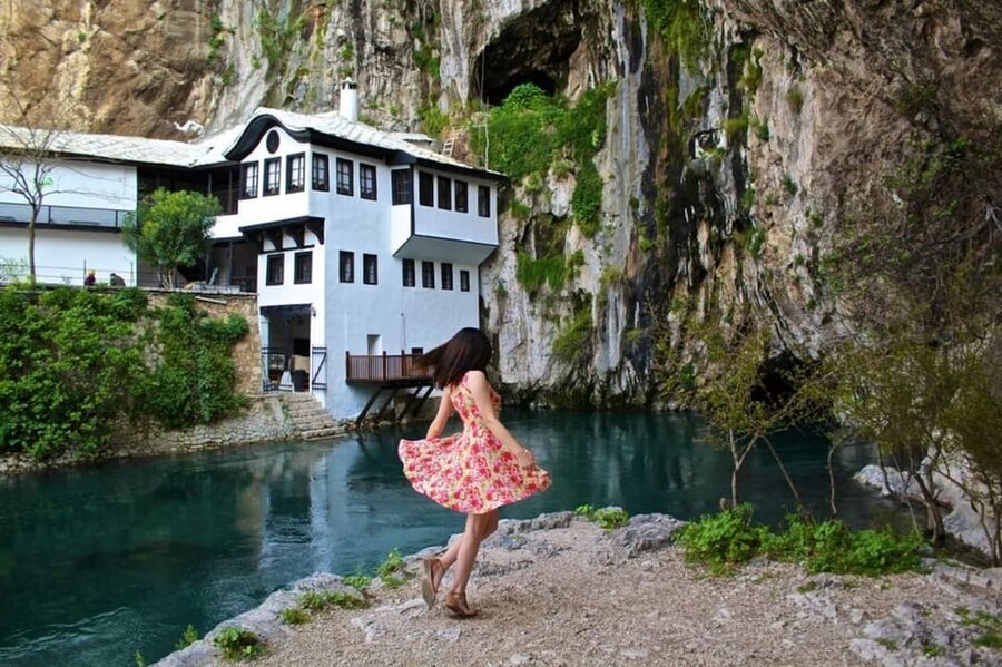 Sarajevo: Mostar, Konjic, Blagaj Tekke, Pocitelj & Waterfall - Konjic and the first look at the Neretva