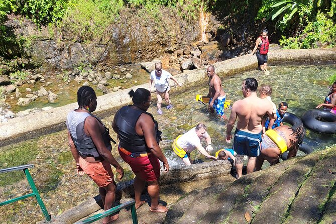 Scenic Tour of City and Rainforest, Waterfall, Sulphur Springs . - Morne Bruce: the best city view on the route