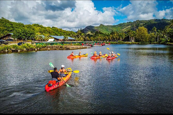 Secret Falls Kayak & Hike Guided Adventure on the Wailua River - Checking in at Coconut Marketplace