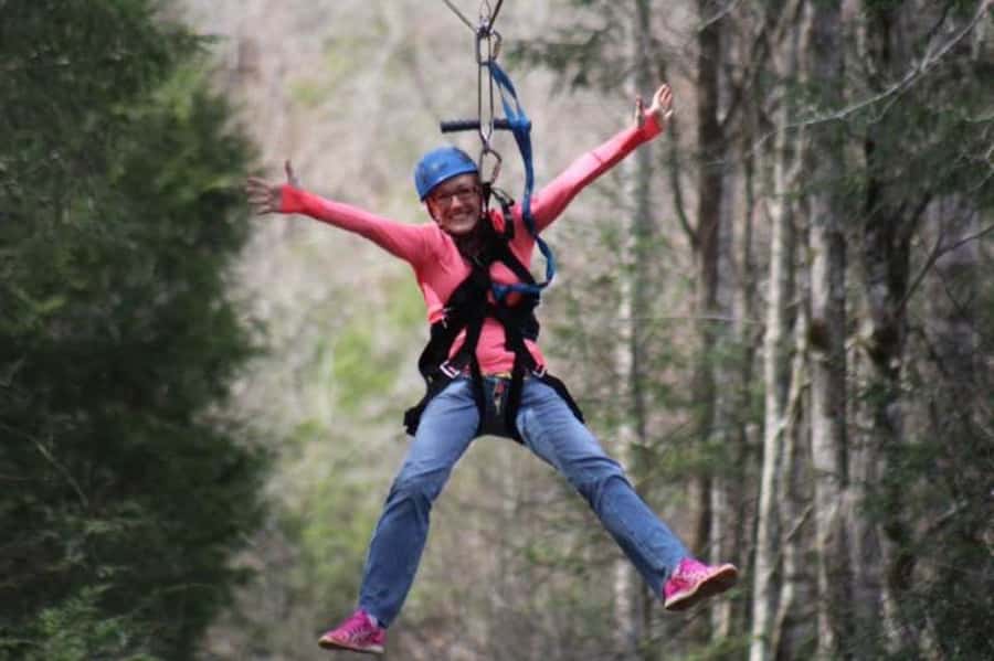 Sevierville: Waterfall Canopy Zip Lining in Smoky Mountains - What the Foxfire Mountain course is really like