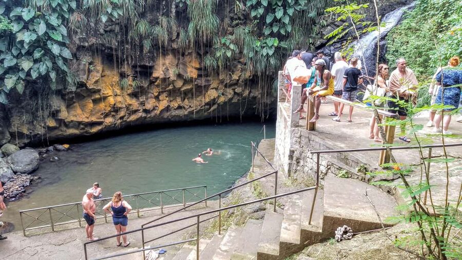 Shared Tour: Annandale Waterfall, Fort & Beach Escape - The 35-minute ride through Grenada’s hills