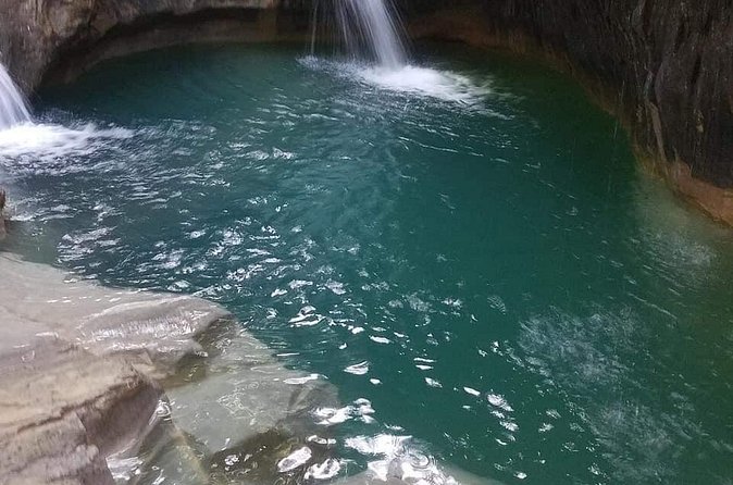 Shore excursion 7 waterfalls &5 zip lines amber cove & Taino bay - Five ziplines with safety gear provided