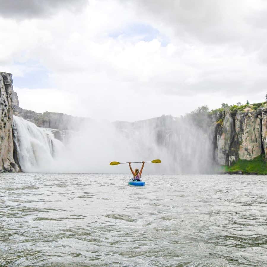 Shoshone Falls: Guided Kayak Tour - Reaching the Niagara of the West