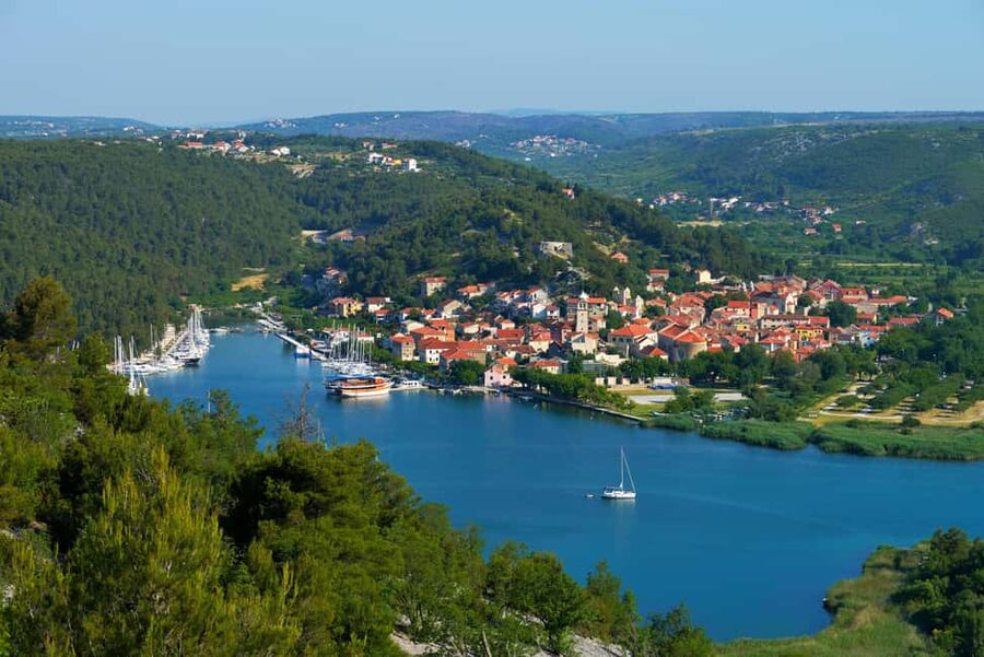 Šibenik or Zadar: Krka falls, olive mill, oil & wine tasting - Skradinski Buk and Krka National Park