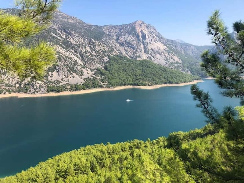 Side, Alanya: Green Canyon Boat, Waterfall&Orchards Mix Tour - Riding through the countryside in a cabrio bus