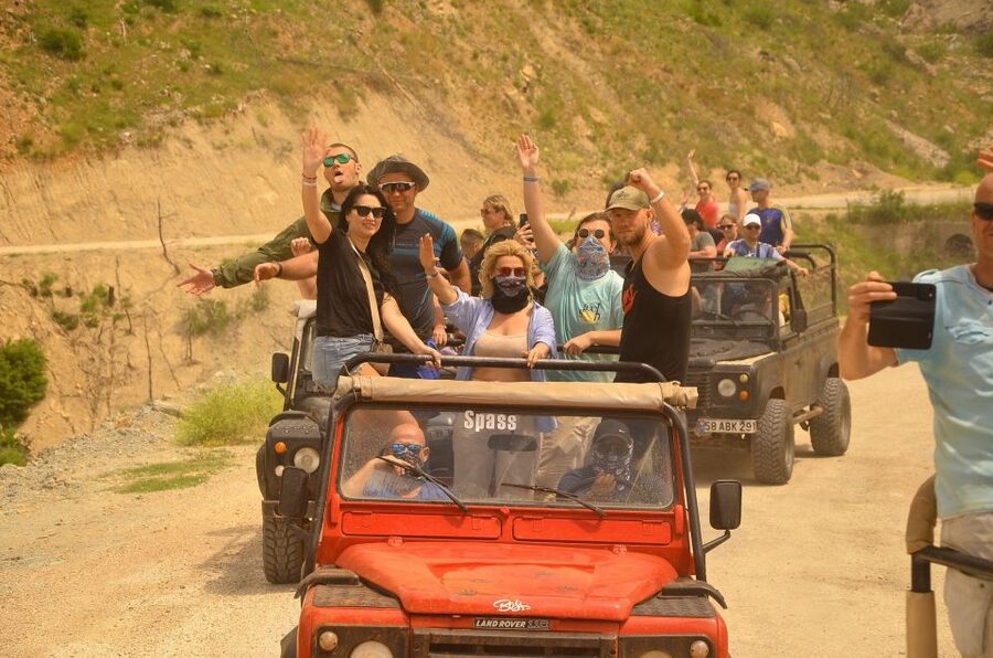 Side: Green Canyon and Waterfall Jeep Safari with Lunch - Manavgat Waterfall in a 30-minute finale