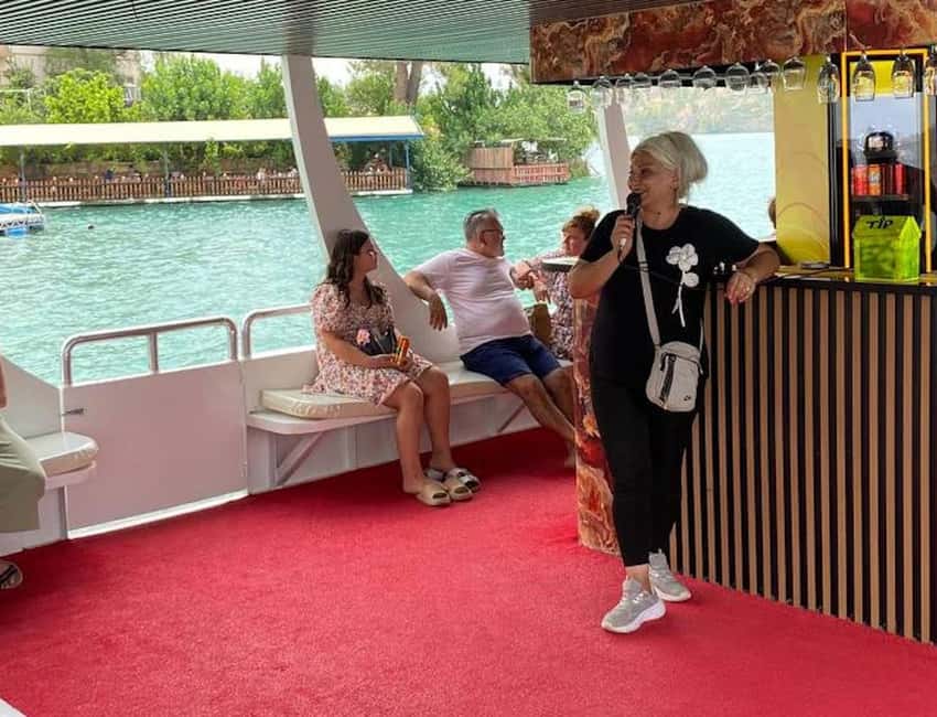 Side: Guided Tour and Electric Catamaran Cruise, Waterfall - Key points before you book