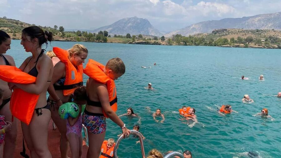 Side: Guided Tour and Electric Catamaran Cruise, Waterfall - Lunch at Gölbaşı Restaurant