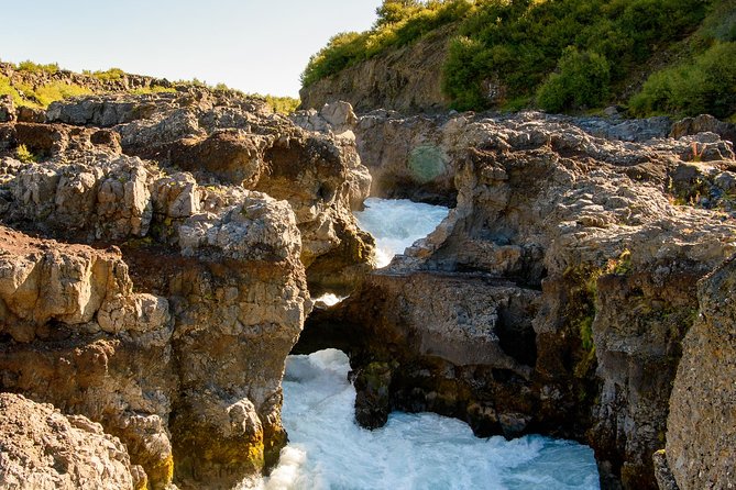 Silver Circle: Lava Cave, Waterfalls & Iceland Horses-Small Group - The morning starts with Glanni Waterfall