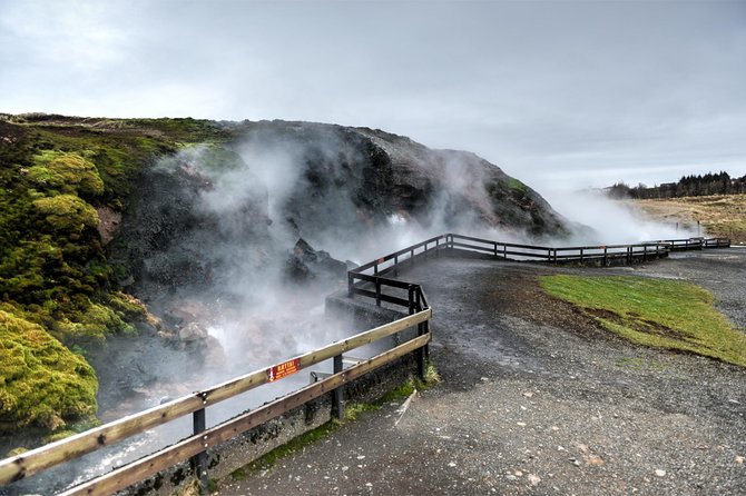 Silver Circle: Lava Cave, Waterfalls & Iceland Horses-Small Group - Barnafoss adds force and a darker story
