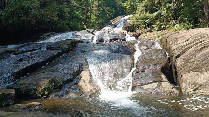 Sinharaja Rainforest: Tour with 5 Waterfalls Trek - Duli Ella: the first waterfall stop
