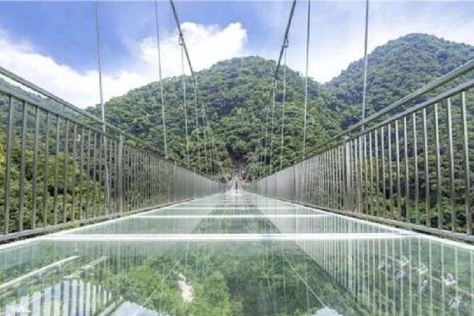 Skywalk Glass Bridge Waterfall Mountain Ancient Cave Private Tour - Sunac Land or hot springs instead of the cave