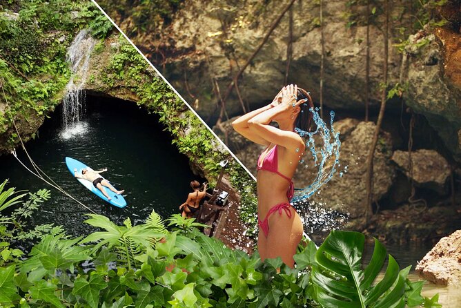 Small Group 3 Waterfall Cenotes Experience - What a day at the cenotes really looks like