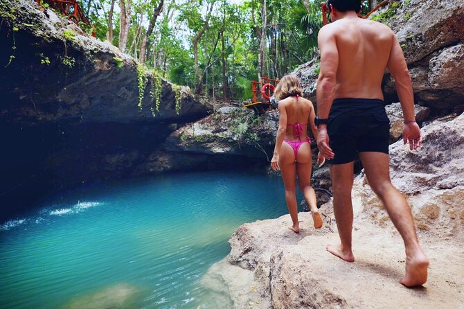 Small Group 3 Waterfall Cenotes Experience - Tequila tasting, tacos, and the Mayan snack