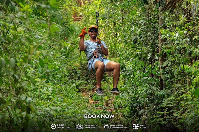 Small Group 3 Waterfall Cenotes Experience - Cenote Verde Lucero and the first swim