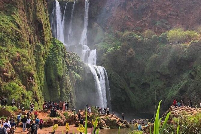 Small group Ouzoud Waterfall Guided Tour Boat Ride from Marrakech - Key points at a glance