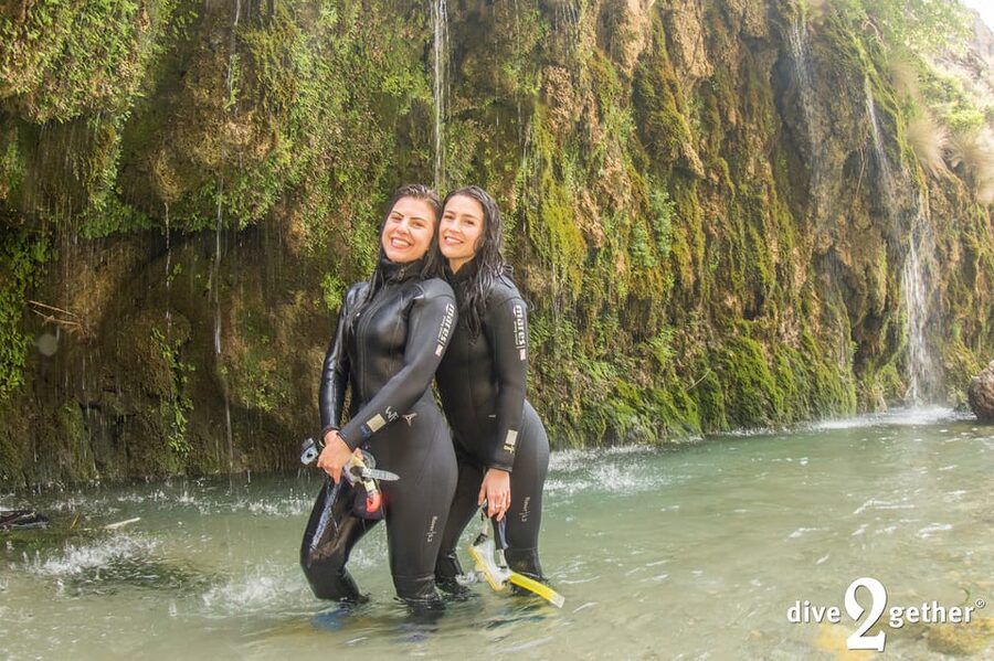 Snorkel trip to the Kourtaliotiko Waterfalls Plakias - The 300-plus-step descent