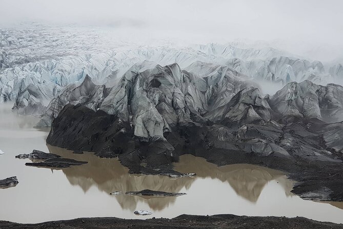 South Coast Waterfall, Black Beach, Glacier Adventure Small Group - Reynisfjara: black sand, basalt, and dangerous waves