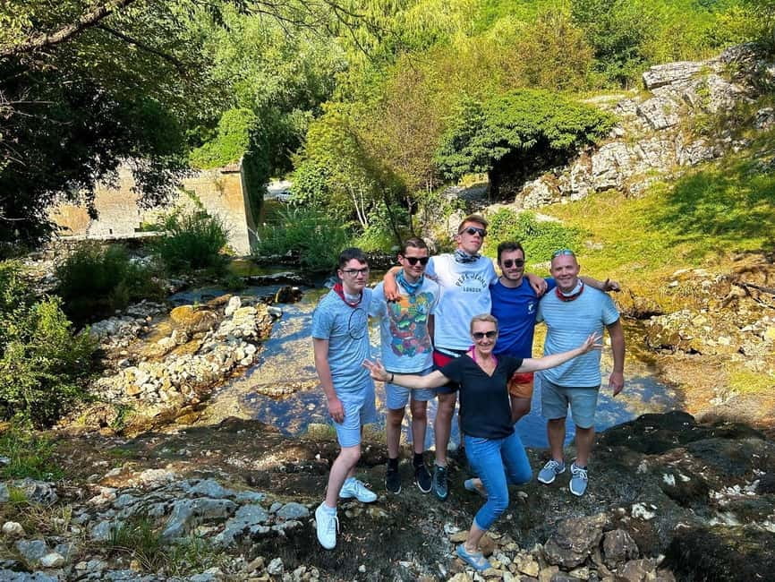 Split: ATV Quad Tour with waterfall swim - Swimming at the source of the Ruda River