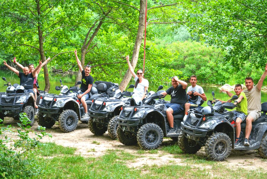 Split: ATV Quad Tour with Waterfall Swimming with Picnic - Following the Cetina River into the backcountry
