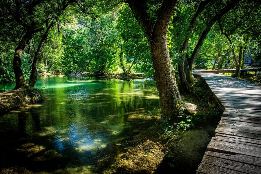 Split: Krka Waterfalls Trip with Boat Cruise and Swimming - Key points at a glance