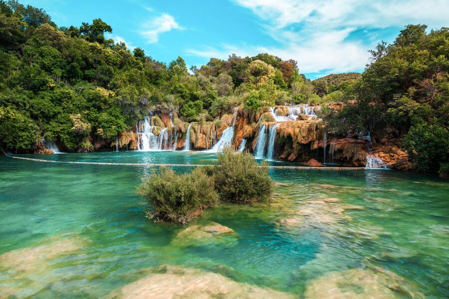 Split & Trogir: Krka Waterfalls & Swimming in Primošten - The possible Šibenik stop